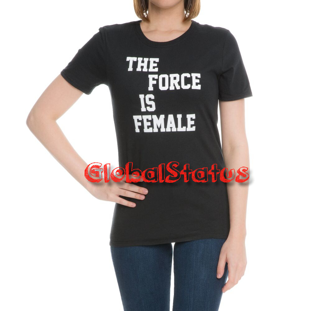 the force is female nike shirt