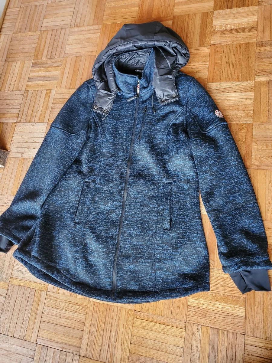 Hfx water repellent best sale bonded fleece sweater jacket
