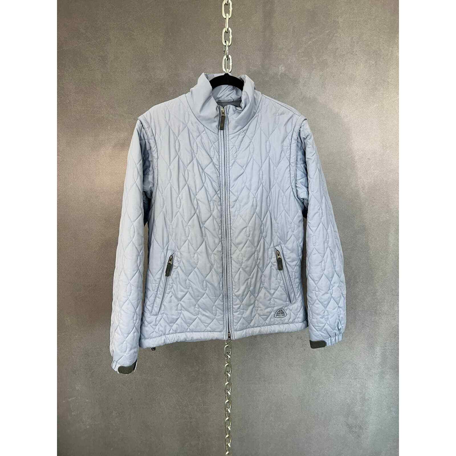 SACAI X NIKE Y2K Nike ACG Lavendar giubbotto imbottito trapuntato convertibile taglia XL