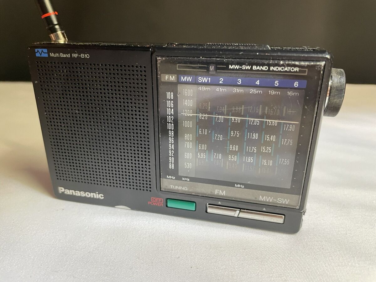 Vintage Panasonic RF-B10 Multi Band FM, SW, MW, Radio Pocket size - Parts Only Vintage Panasonic RF-B10 Multi Band FM, SW, MW, Radio Pocket size - Parts Only
