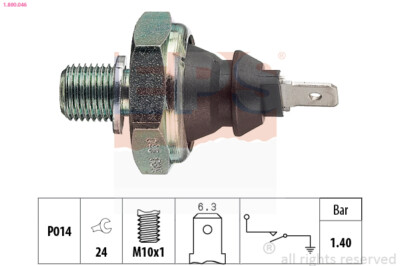 EPS 1.800.046 Oil Pressure Switch for Audi Ford Mercedes-Benz Seat Skoda VW