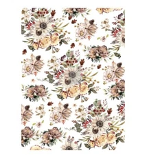 SUNFLOWER FARMS  Redesign With Prima Decor Transfer, Rub On Furniture Fall Decal