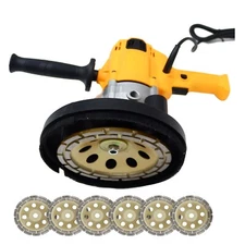 Concrete Cement Floor Wall Rough Grinding Machine Ground Polisher 3000 rpm 220V