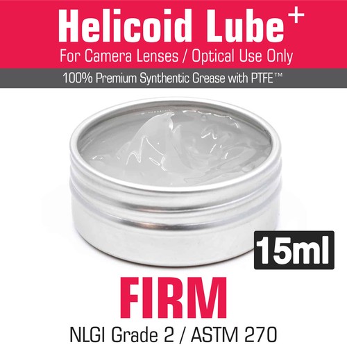 Grasa helicoide -FIRME- 5 ml/15 ml para mantenimiento de lentes de cámara HECHO EN REINO UNIDO - Imagen 3 de 8