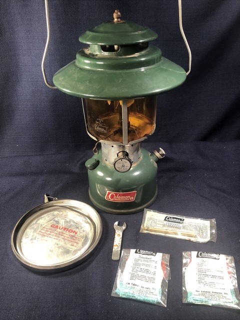 coleman amber lantern globe