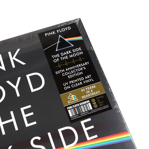 Pink Floyd🌈 The Dark Side of The Moon.50th 2 LP “Vinili Trasparenti +Poster ✨ - Foto 7 di 9