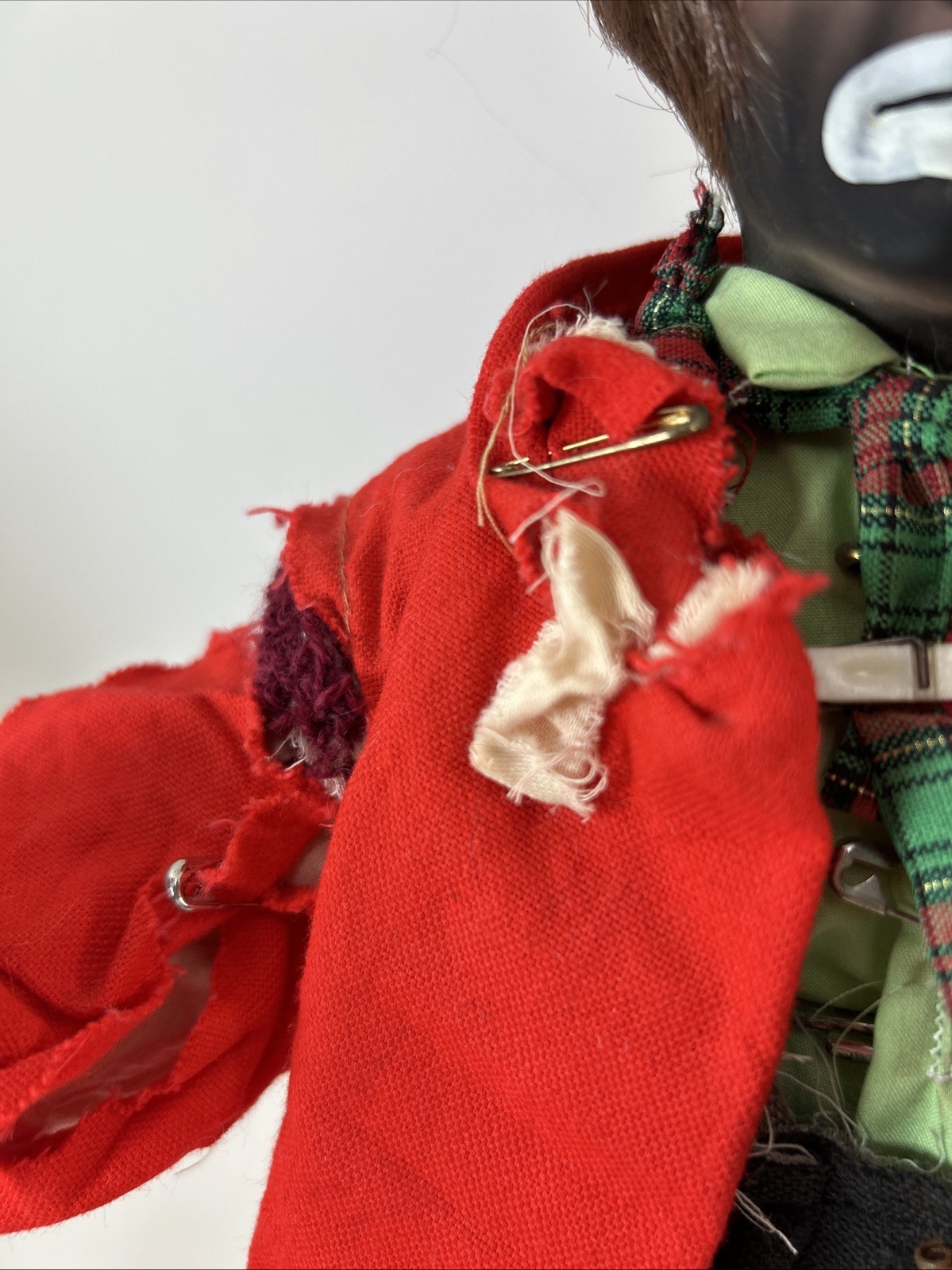 VTG EMMETT KELLY JR WEARY WILLIE CLOWN ARTICULATED DOLL RARE SIMSON Tag 16”