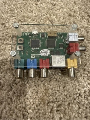 Retro Tink 2X Retro Game HDMI Upscaler V3.2 2018 Tested And Working. No Cables