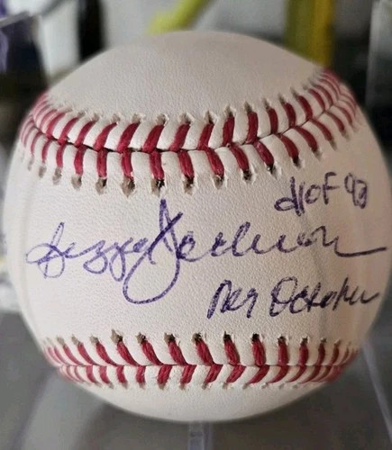 Reggie Jackson Signed Baseball With 5 Inscriptions Beckett Witnessed