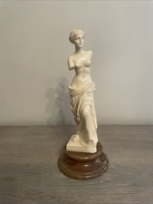 Statue Venus De Milo Sur Socle Marbre