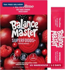 Balance Master Organic Raw Beet Root Powder - Super Reds Superfood for Heart ...