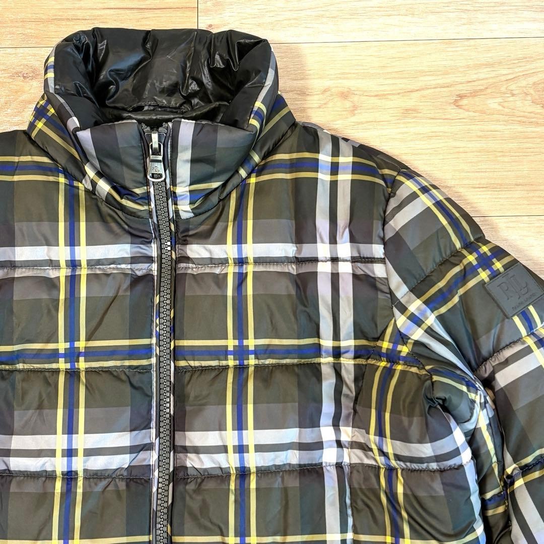 Ralph Lauren Check Pattern Down Jacket Size S - image 5