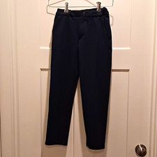 ZARA Seasonal Basic Black Solid Casual Knit Joggers 9-10 years