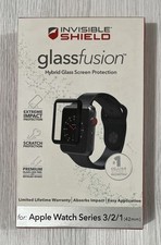 ZAGG Glassfusion Hybrid Glass Screen Protector for Apple Watch 3/2/1 42mm 