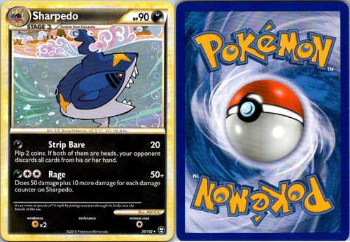 Sharpedo 30/102 Triumphant Regular