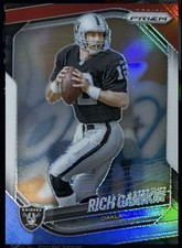 Panini Prizm 2025 Rich Gannon #115 Oakland Raiders NFL Red Shimmer Football Card
