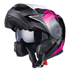 AHR RUN-M3 Modular Flip Up Helmet Full Face Dual Visor DOT Motorcycle Bike XXL