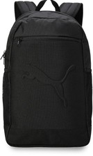 PUMA Buzz Backpack Black Everyday Sports School Work Travel Leisure Bag