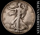 1929-S Silver Walking Liberty Half Dollar - Scarce  Very Fine  Semi-key  #L6550