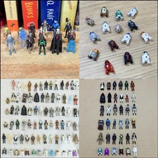 Star Wars Micro Galaxy Squadron Jazwares Droids Mini Figure Toy Pilot Chase Rare