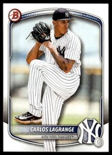 2025 Carlos Lagrange Bowman Draft Rookie Card #BD-132