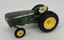 John Deere Diecast Tractor Farm Metal Toy Made in USA Rubber Tire 584