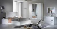 Bett Nachttisch Kommode 6 Tlg.Schlafzimmer Set Design Modern Luxus Schlafzimmer