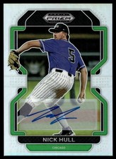 2022 Panini Prizm Draft Picks Autographs Silver #PDP203 Nick Hull
