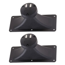 2PCS Durable Piezoelectric Tweeter Rectangle Speaker Piezoelectric for Hea