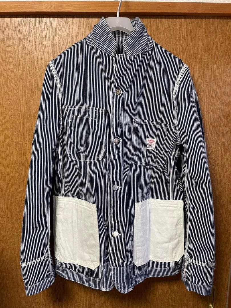 USED JUNYA MAN POINTER RECONSTRUCTED COVERALL JAC… - image 8