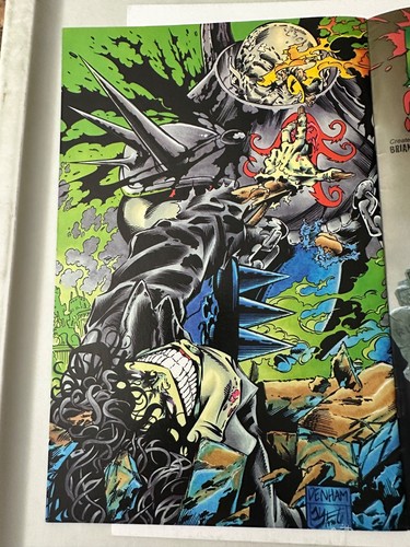 EVIL ERNIE “Baddest Battles” Comic #1 Chaos Comics AUTO by BRIAN PULIDO - 1997! - Picture 8 of 9