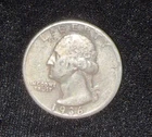 1936 Washington Quarter 25C Silver Coin Circulated Variety
