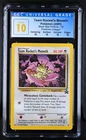 Team Rocket’s Meowth Black Star Promo CGC PERFECT 10!!!