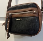 CHAPS Bag Handbag Crossbody Women's Purse Black & Brown