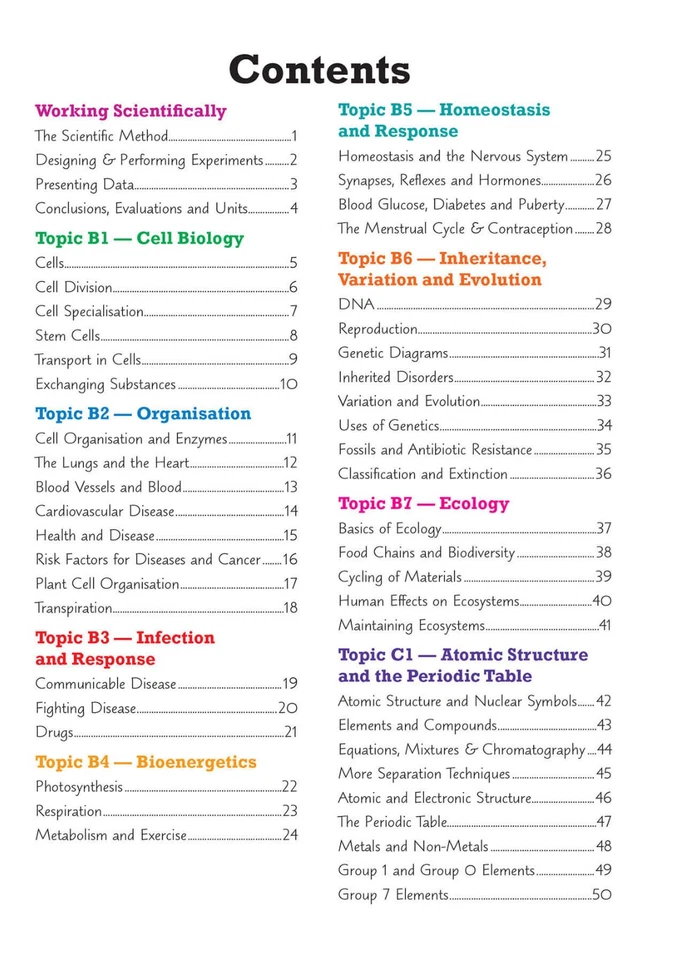 GCSE Combined Science AQA Knowledge Organiser & Retriever Bundle - Foundation - Image 2 of 4