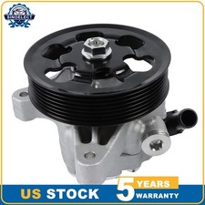 Fit For 2002-2011 Honda Cr-v 2.4l High Quality Power Steering Pump W Pulley Us