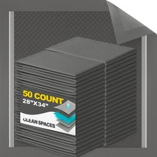 Charcoal Puppy Pads Extra Large, Disposable Pee Pads for Dogs / Wee Wee Pads ...