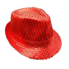 Garçon Fille Costume Enfants Chapeau Western Jazz Dance Cap (Red)