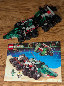 LEGO Space Police: Solar Snooper (6957), mostly complete (see desc), partial box