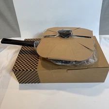 Cooking Pleasures Ceramic Coated 10” Skillet With Glass Lid