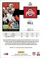 2020 Score #433 K.J. Hill