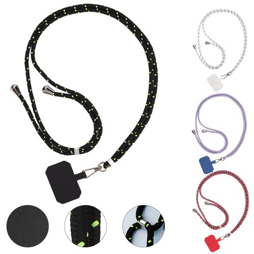 2Pack Universal Phone Lanyard Case Cover Holder Sling Strap Neck Cord For iPhone - Picture 19 of 26