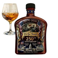 US 250th Anniversary Whiskey Bottle, We The People, Patriotic Decorative Gifts