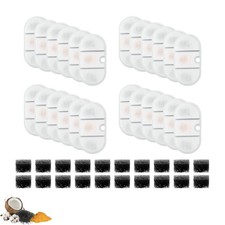 Nispira Water Filter Set for PLWF002 Cat Water Fountain Petlibro 71oz, 24 Pk