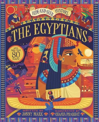 Jonny Marx The Egyptians (Board Book) Hide-and-Seek History