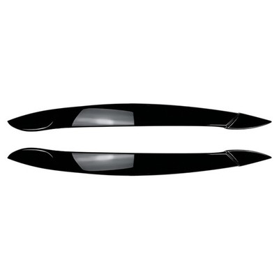 Headlight Lamp Eyelid Eyebrows Lid Cover Trim For BMW X5 E70 2008-2013