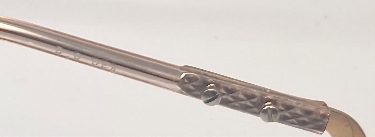 Vintage Translucent Oval Sunglasses FRAMES ONLY H… - image 7