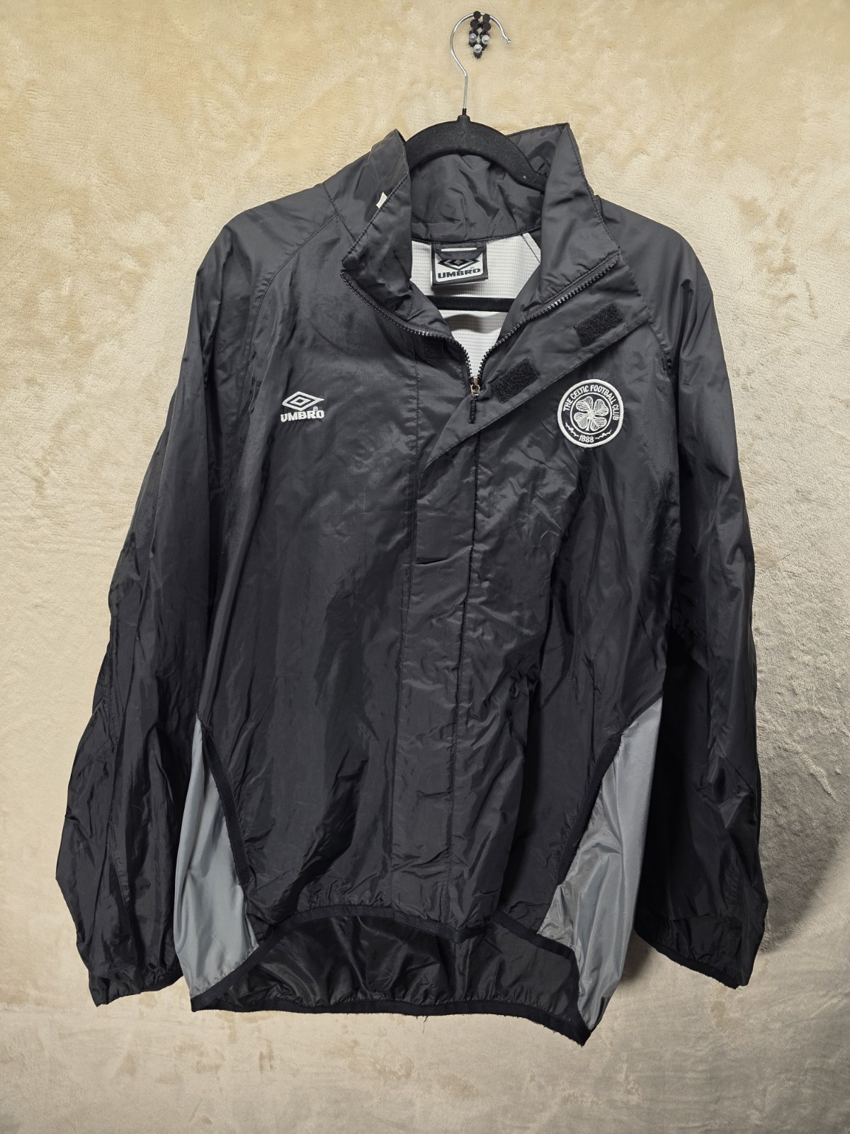 Chaqueta Glasgow Celtic Auténtica Umbro Grande Vintage Era O'Neill