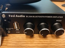 Fosi Audio BL20A Bluetooth Mini Amplifier with pre-amp Output and Remote Control