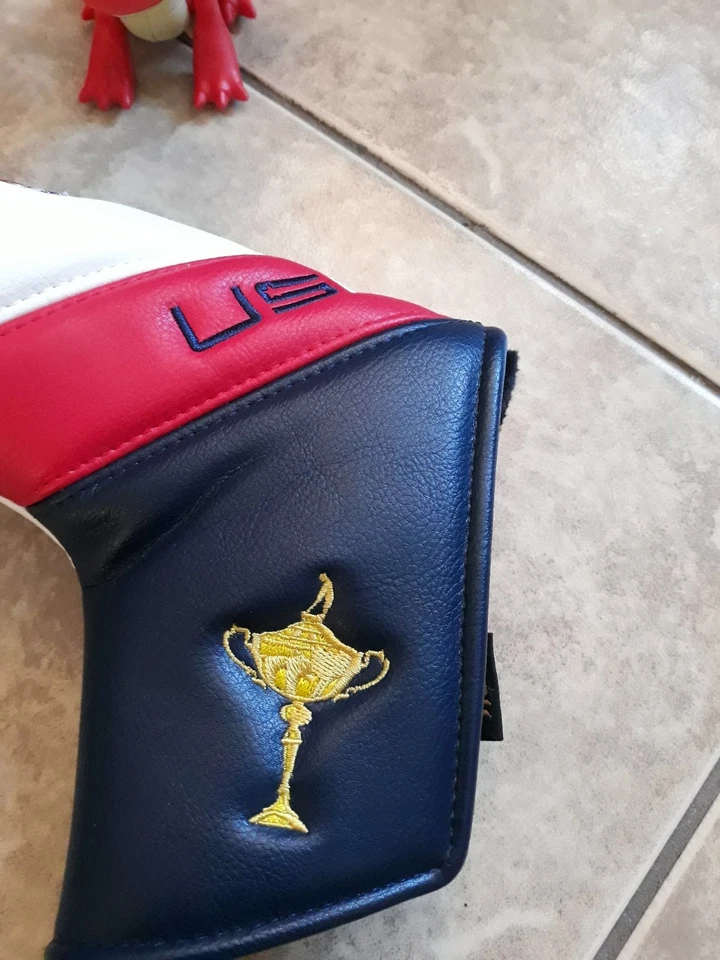 Cubierta Putter Ryder Cup 2018 "12 FUERTE" EE. UU. vs EUR--TOTALMENTE NUEVA-- Foto 3 de 4